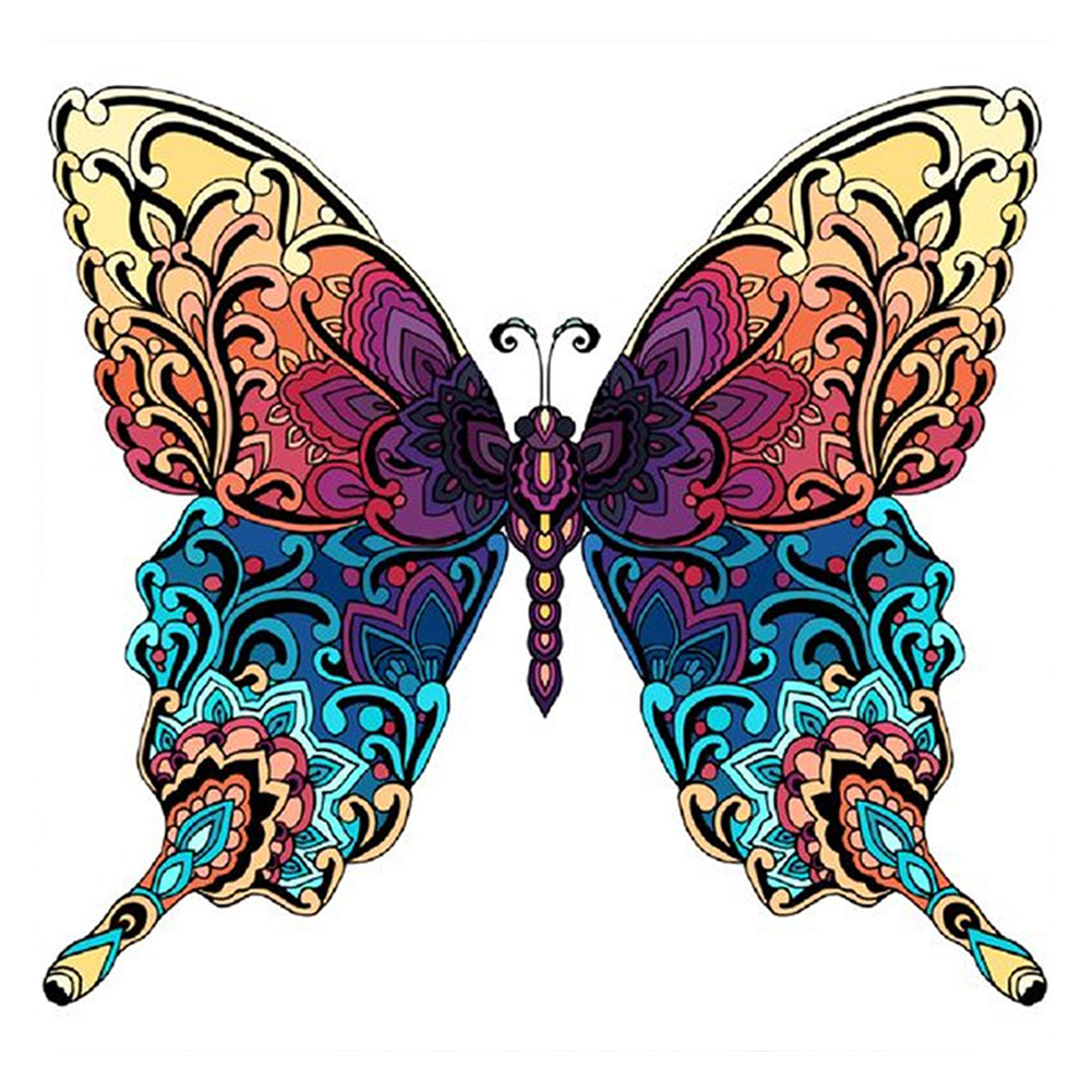 Butterfly - Special Shaped Drill Diamond Painting 30*30CM