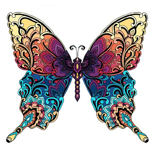 Butterfly - Special Shaped Drill Diamond Painting 30*30CM