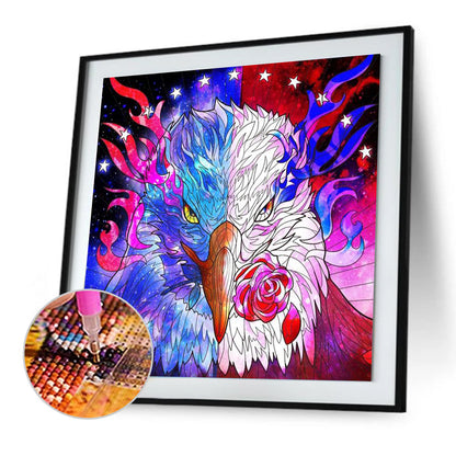 Eagle - Full Round Drill Diamond Painting 40*40CM