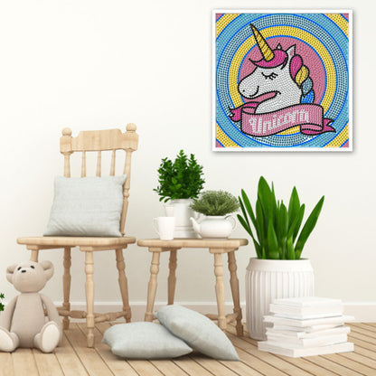 Animal Photo - Special Shaped Drill Diamond Painting 18*18CM