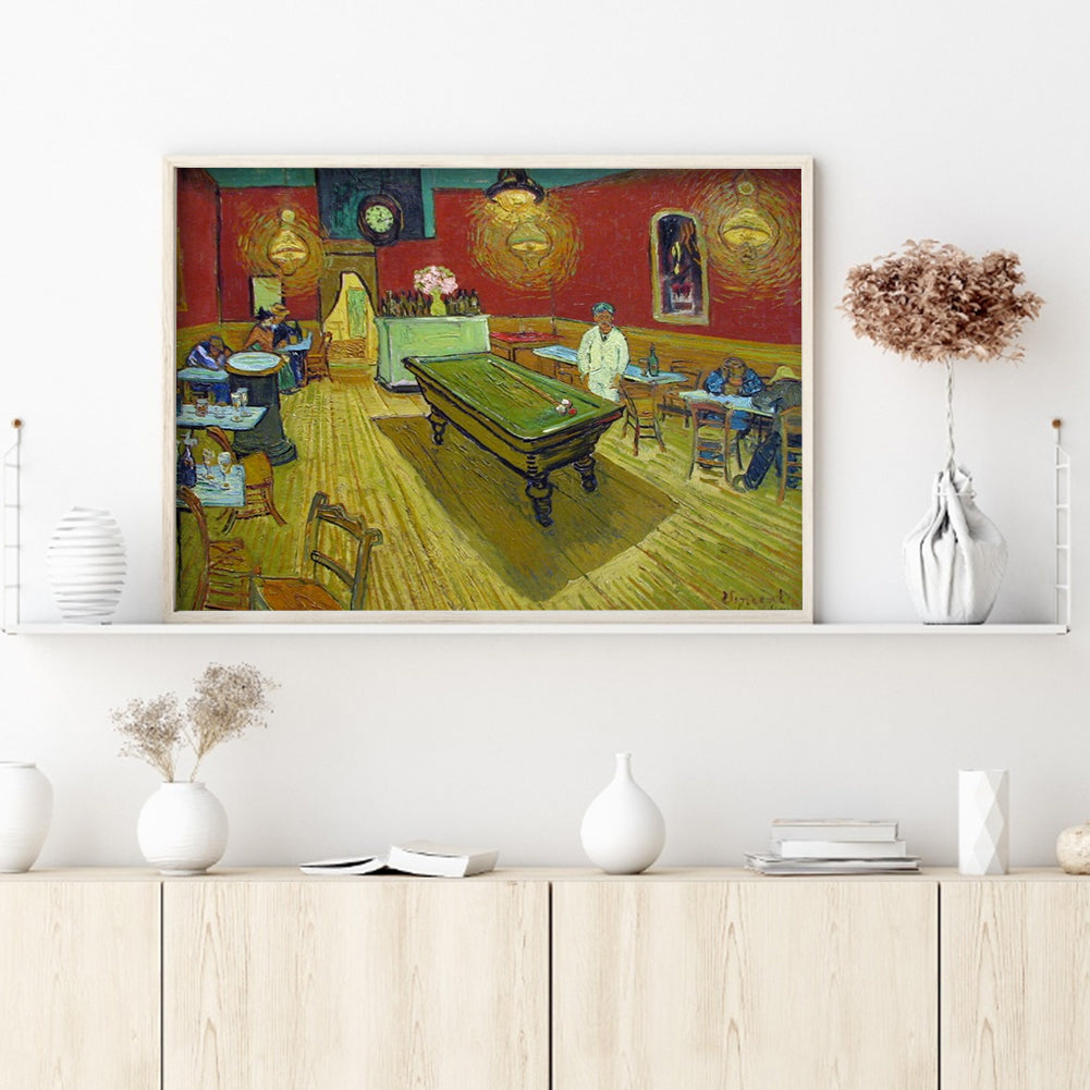 Oil Landscape - Full Round Drill Diamond Painting 40*30CM