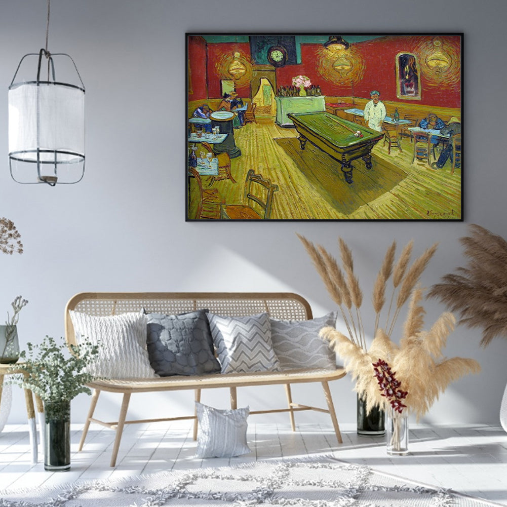 Oil Landscape - Full Round Drill Diamond Painting 40*30CM