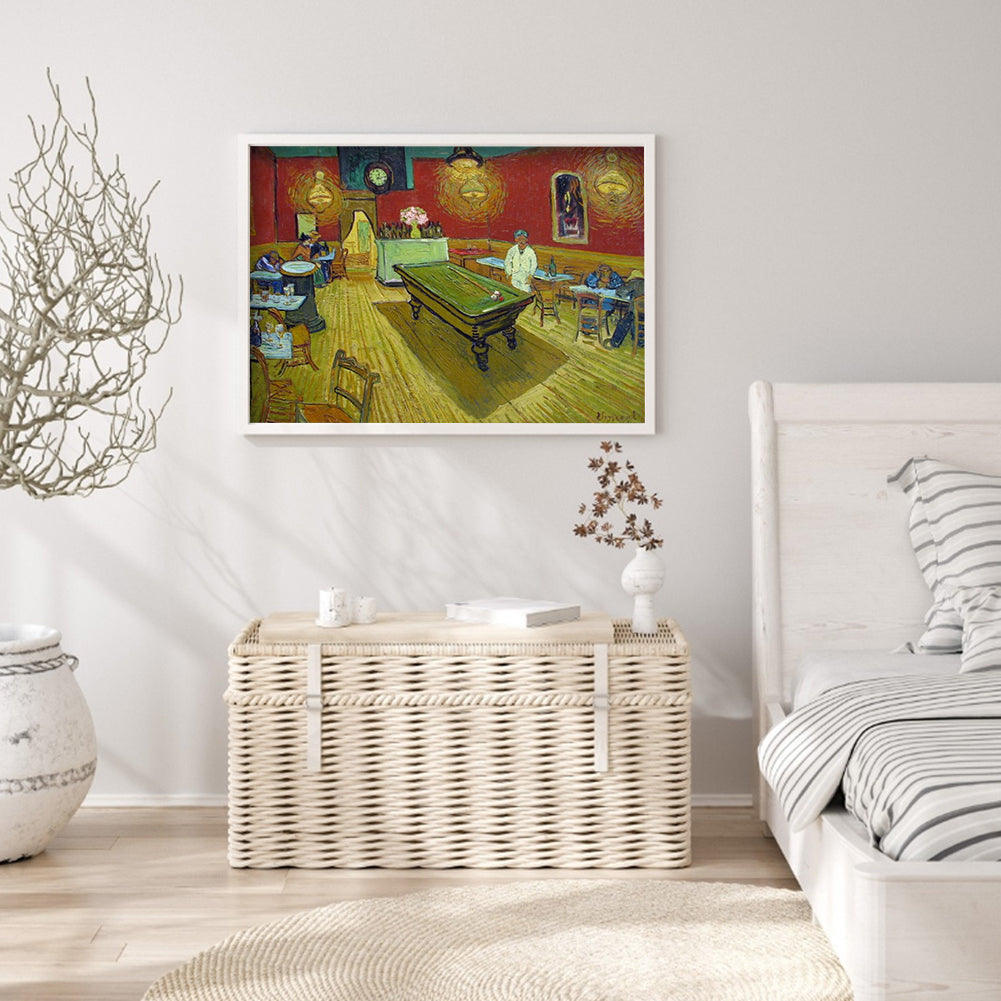 Oil Landscape - Full Round Drill Diamond Painting 40*30CM
