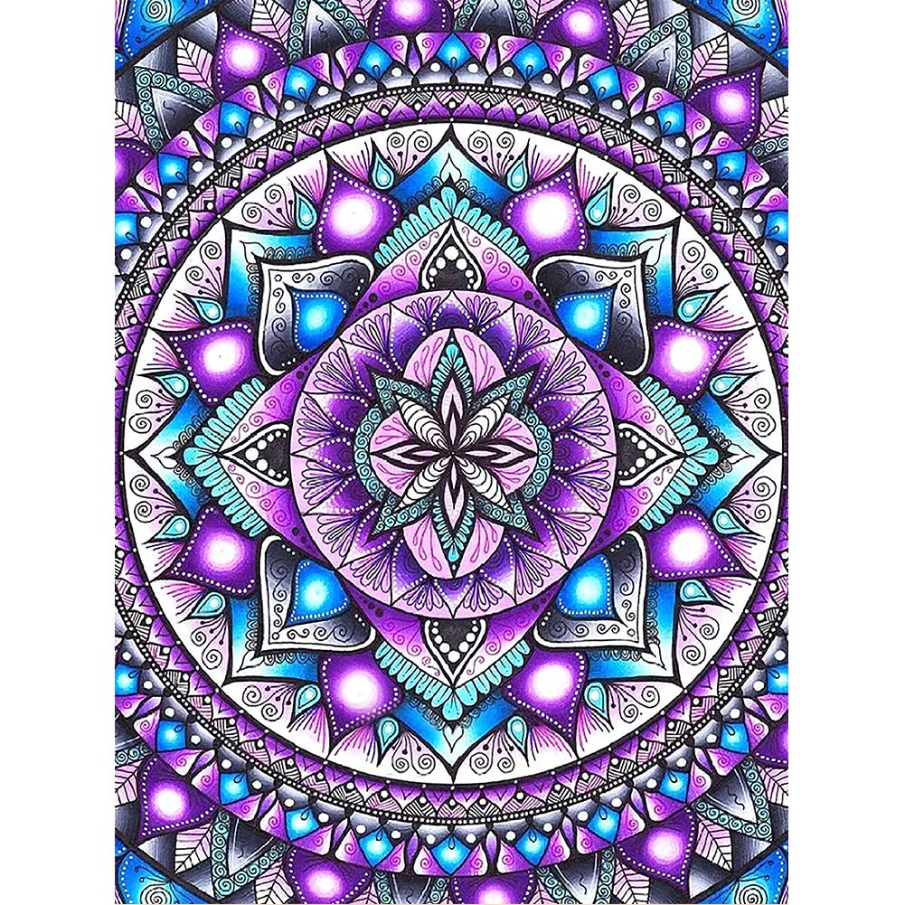 Crystal Datura - Special Shaped Drill Diamond Painting 30*40CM