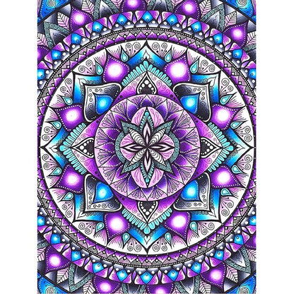 Crystal Datura - Special Shaped Drill Diamond Painting 30*40CM