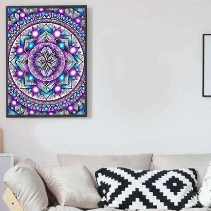 Crystal Datura - Special Shaped Drill Diamond Painting 30*40CM