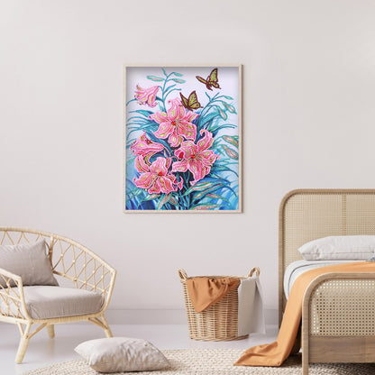 Lily - Special Shaped Drill Diamond Painting 30*40CM