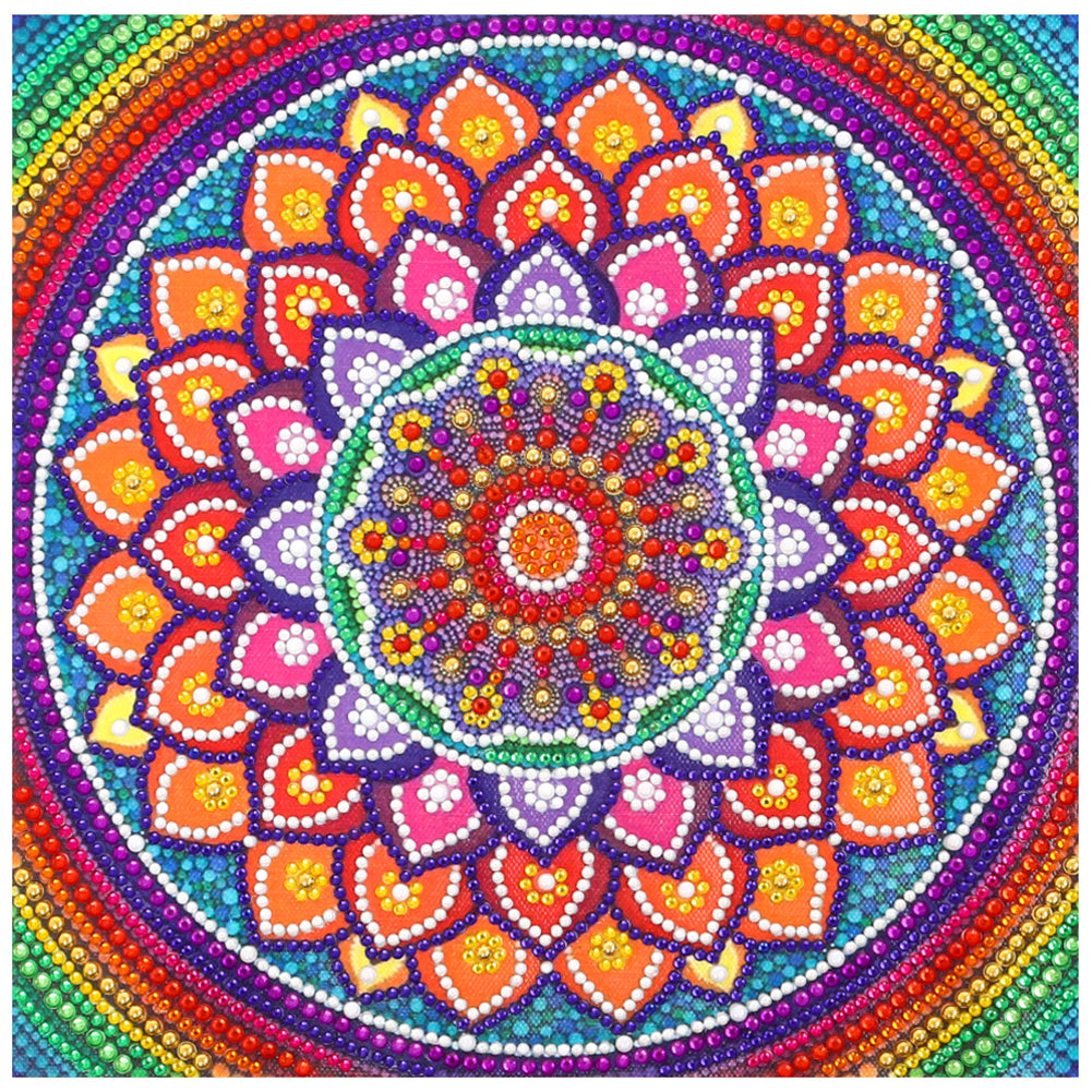 Datura - Special Shaped Drill Diamond Painting 30*30CM