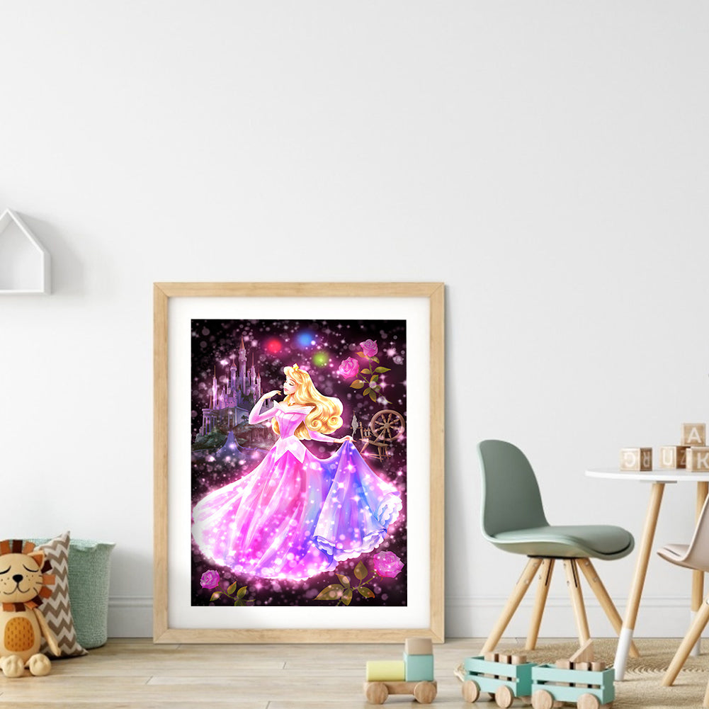 Princess - Full Round Drill Diamond Painting 30*40CM
