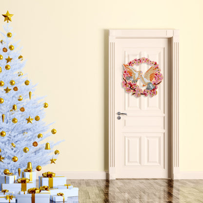 DIY Spot Drill Garland 5D Crystal Diamond Painting Art Flower Wreath Gift