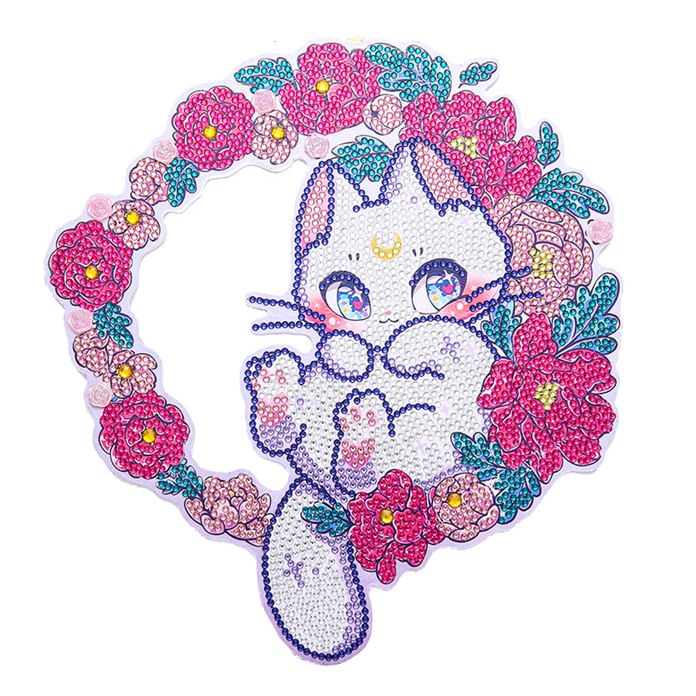 DIY Spot Drill Garland 5D Crystal Diamond Painting Art Flower Wreath Gift