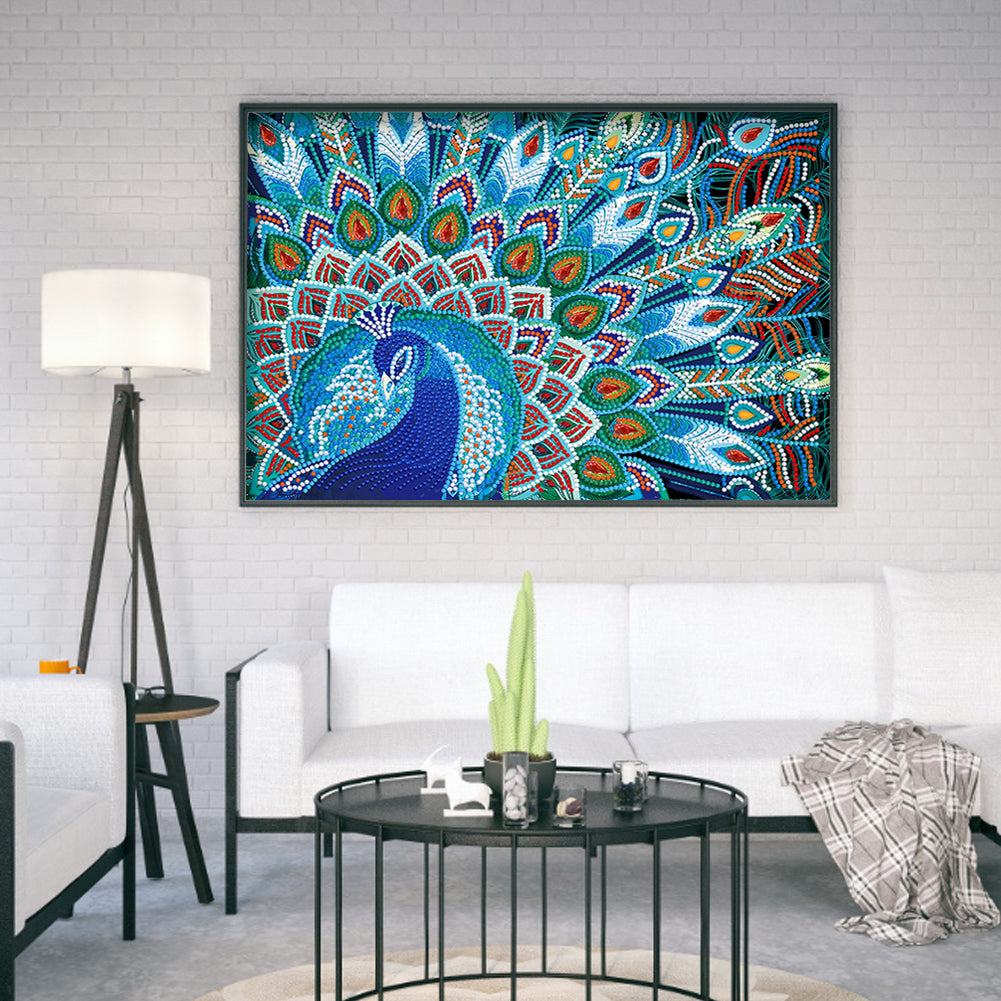 Animal Luminous - Special Shaped Drill Diamond Painting 40*30CM
