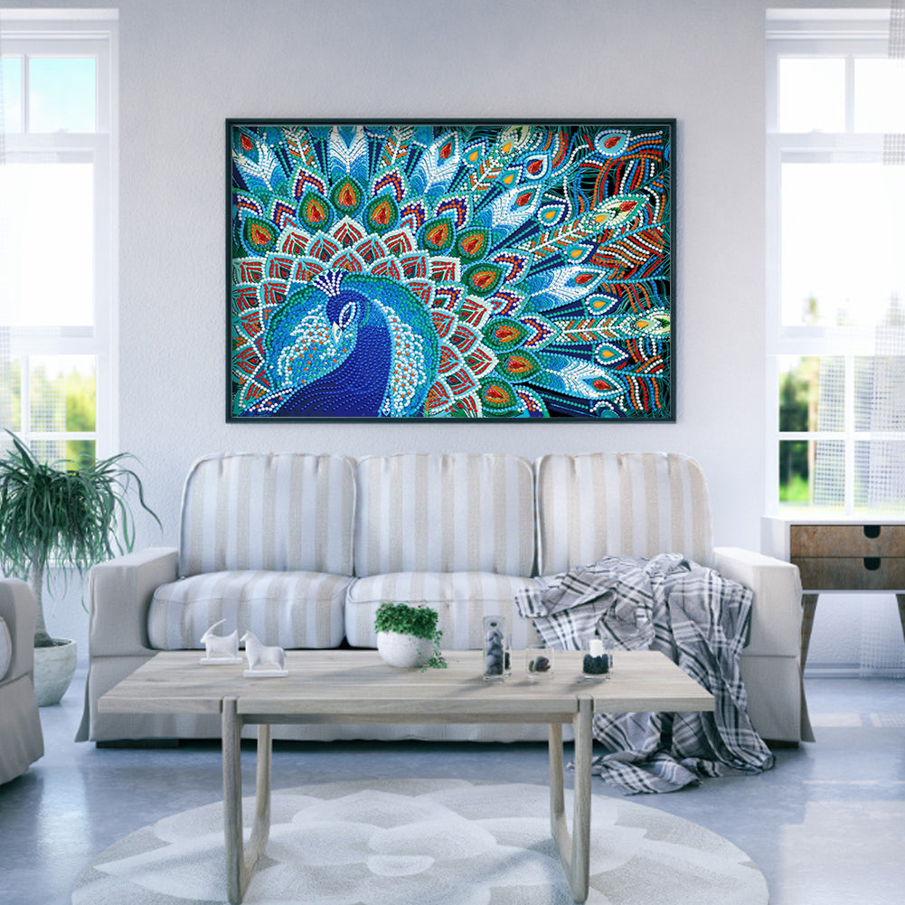 Animal Luminous - Special Shaped Drill Diamond Painting 40*30CM