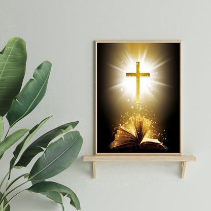 Cross - Full Round Drill Diamond Painting 30*40CM