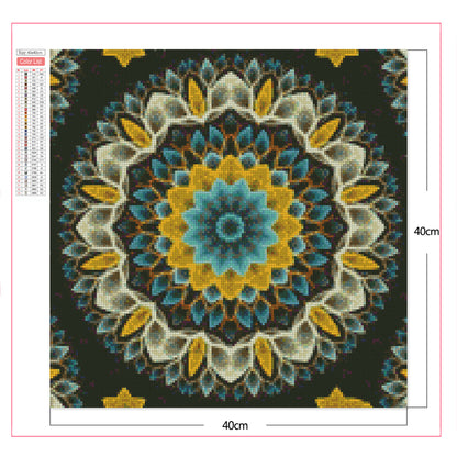 Datura - Full Square Drill Diamond Painting 40*40CM