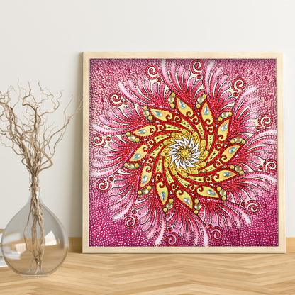 Datura - Special Shaped Drill Diamond Painting 30*30CM