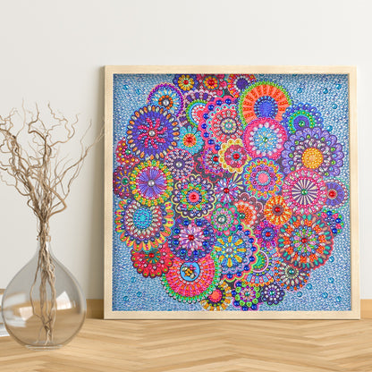 Datura - Special Shaped Drill Diamond Painting 30*30CM