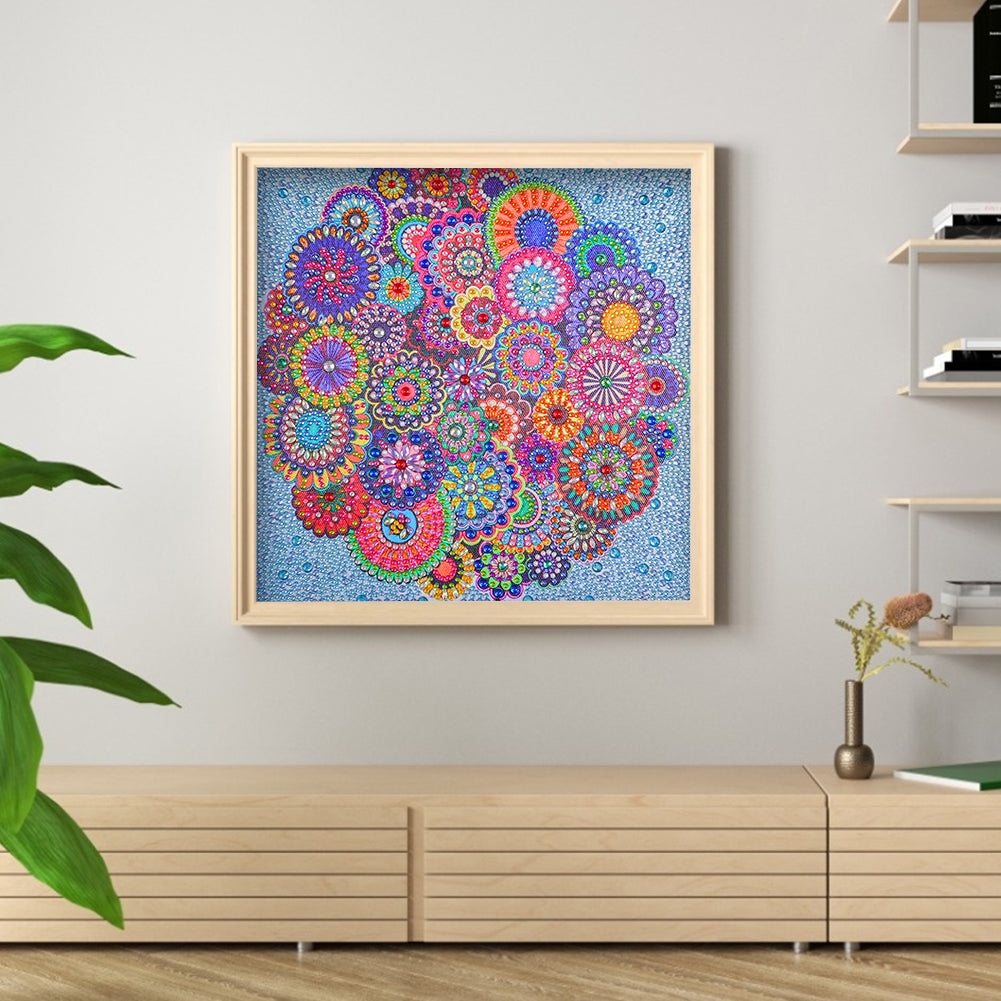 Datura - Special Shaped Drill Diamond Painting 30*30CM