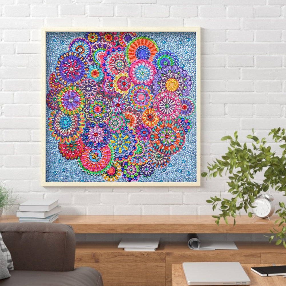 Datura - Special Shaped Drill Diamond Painting 30*30CM