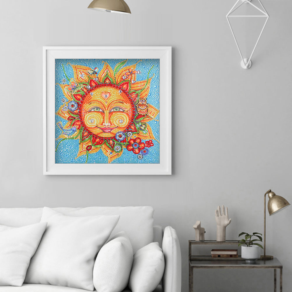 Datura - Special Shaped Drill Diamond Painting 30*30CM