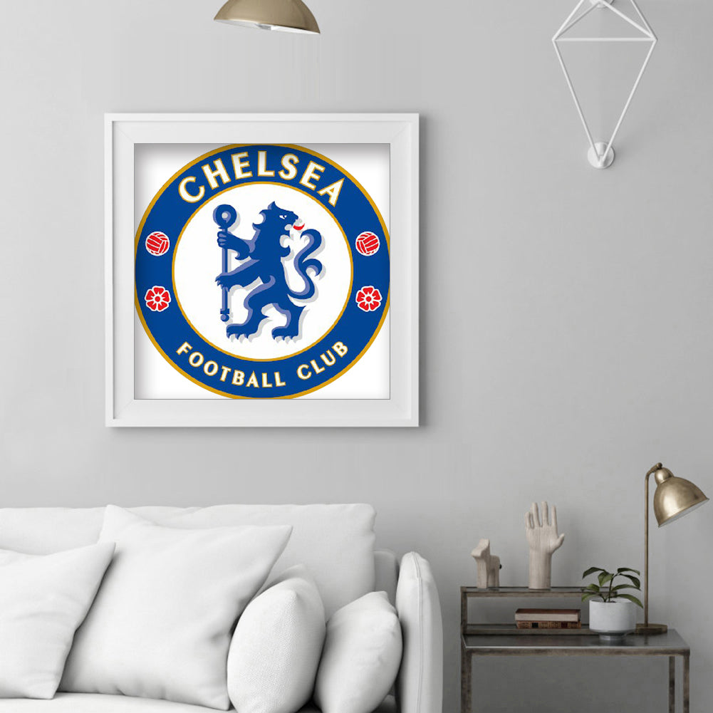 Football Club - Full Round Drill Diamond Painting 30*30CM