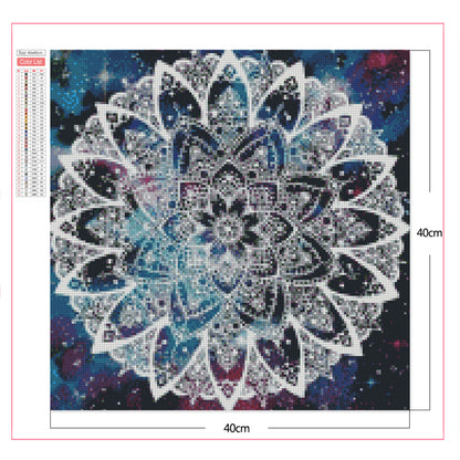 Datura - Full Square Drill Diamond Painting 40*40CM