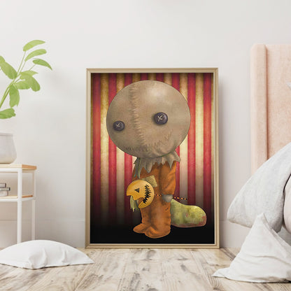 Horror Doll - Full Round Drill Diamond Painting 30*40CM