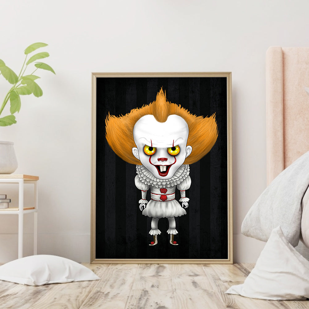Horror Doll - Full Round Drill Diamond Painting 30*40CM