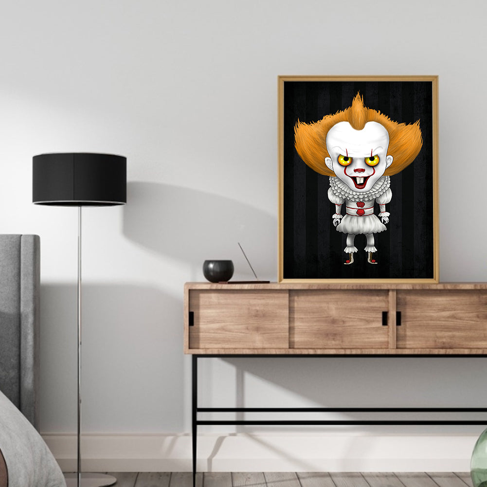 Horror Doll - Full Round Drill Diamond Painting 30*40CM
