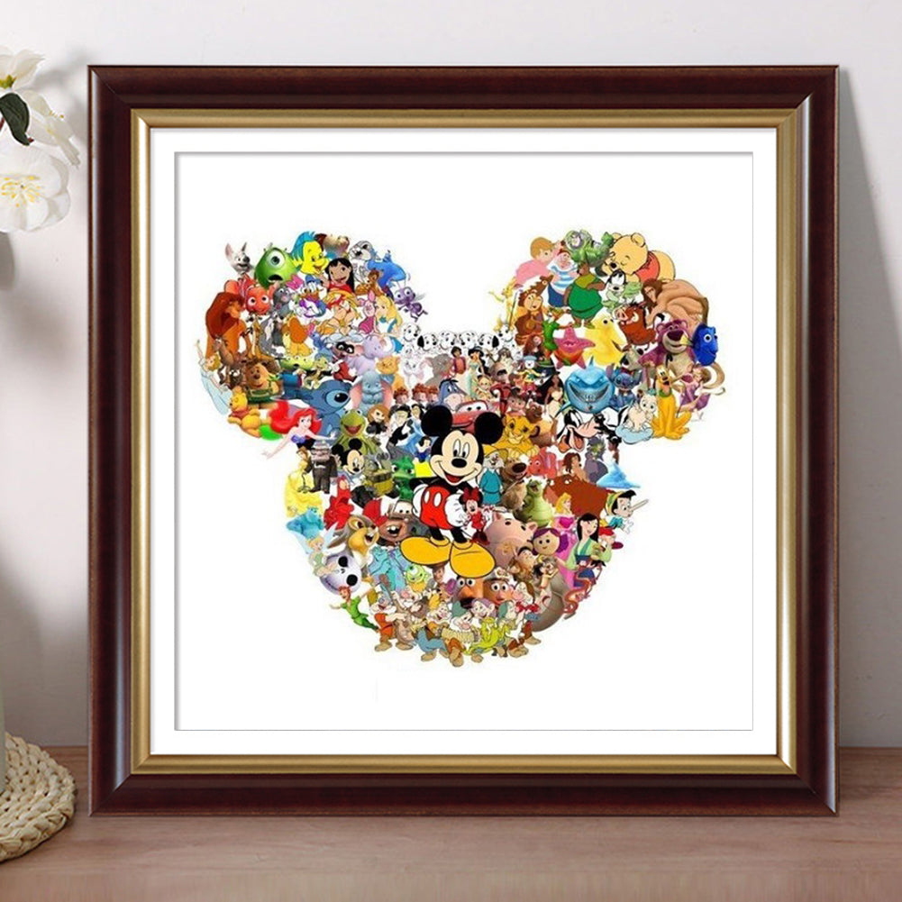 Mickey Mouse - Full Round Drill Diamond Painting 40*40CM