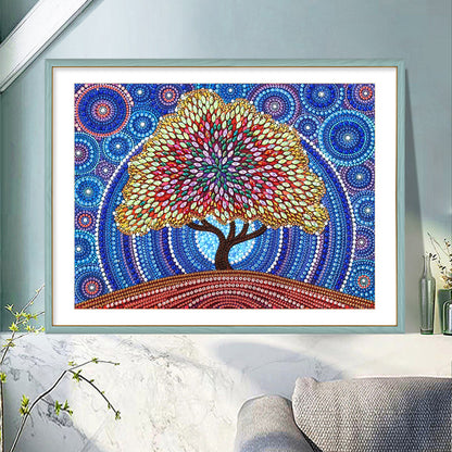 Big Tree - Special Shaped Drill Diamond Painting 30*30CM