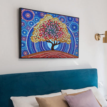 Big Tree - Special Shaped Drill Diamond Painting 30*30CM