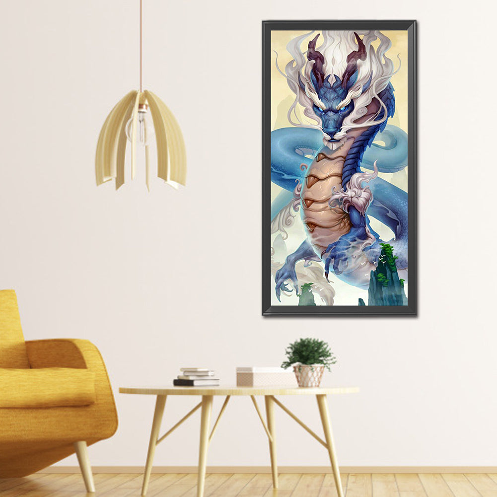 Giant Dragon - Full Round Drill Diamond Painting 40*80CM