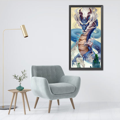 Giant Dragon - Full Round Drill Diamond Painting 40*80CM