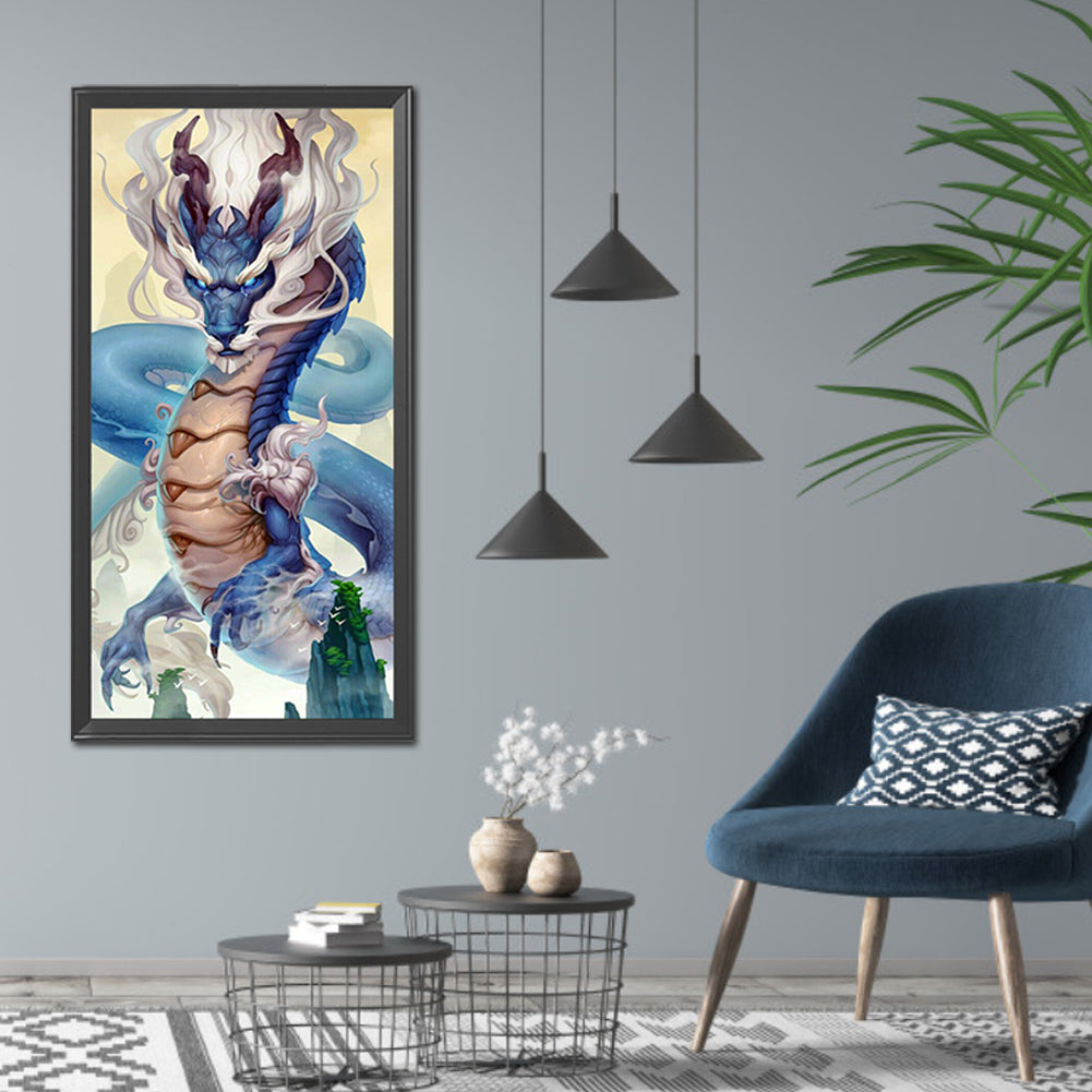 Giant Dragon - Full Round Drill Diamond Painting 40*80CM
