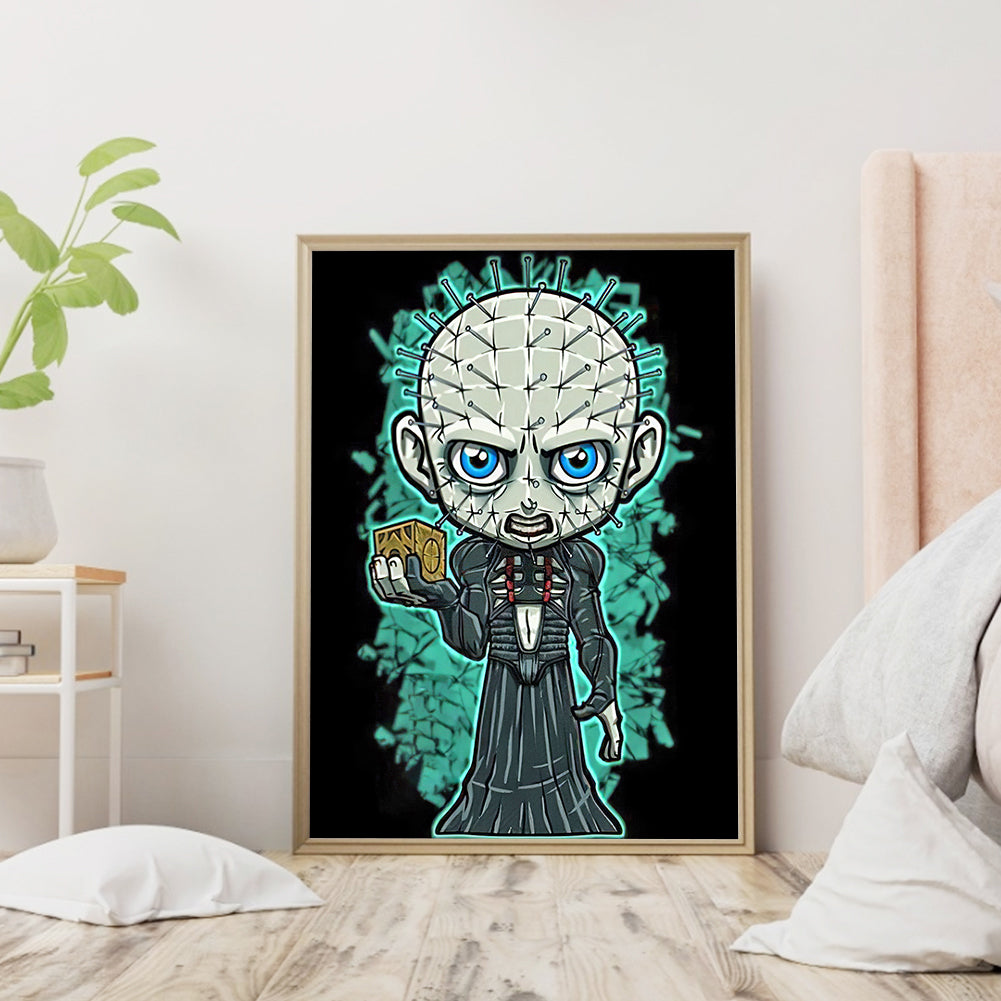 Horror Doll - Full Round Drill Diamond Painting 30*40CM