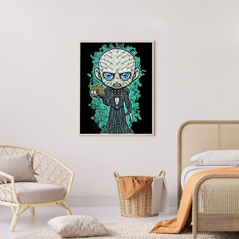Horror Doll - Full Round Drill Diamond Painting 30*40CM