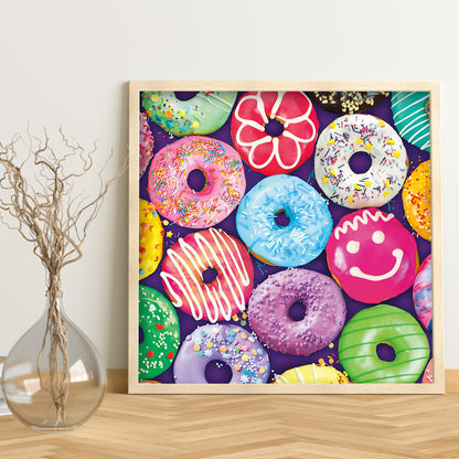 Donuts - Full Round Drill Diamond Painting 30*30CM