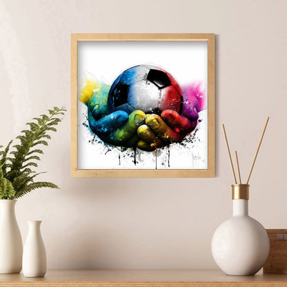 Football - Full Round Drill Diamond Painting 30*30CM