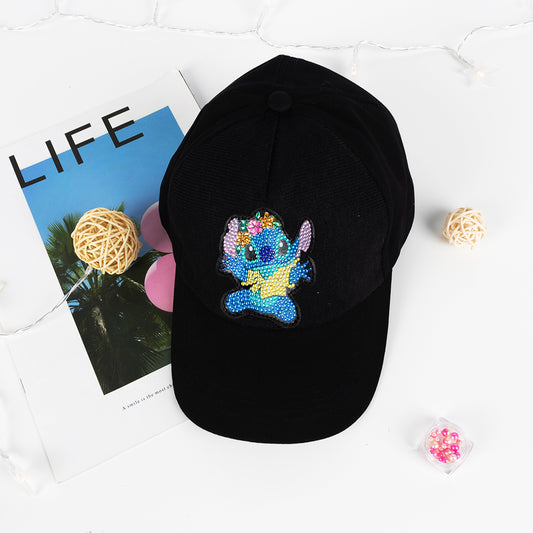 5D DIY Diamond Painting Baseball Cap Snapback Hat Sticker Drill Sun Hats