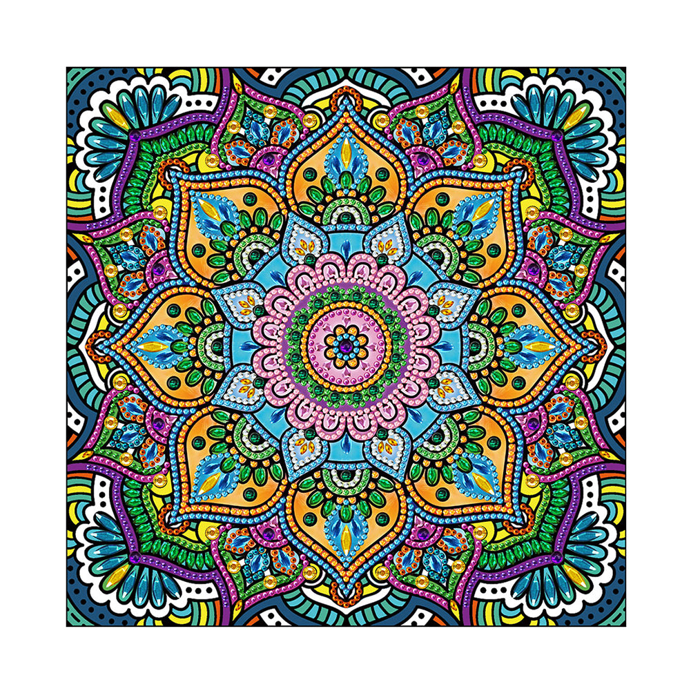 Luminous Datura - Special Shaped Drill Diamond Painting 30*30CM