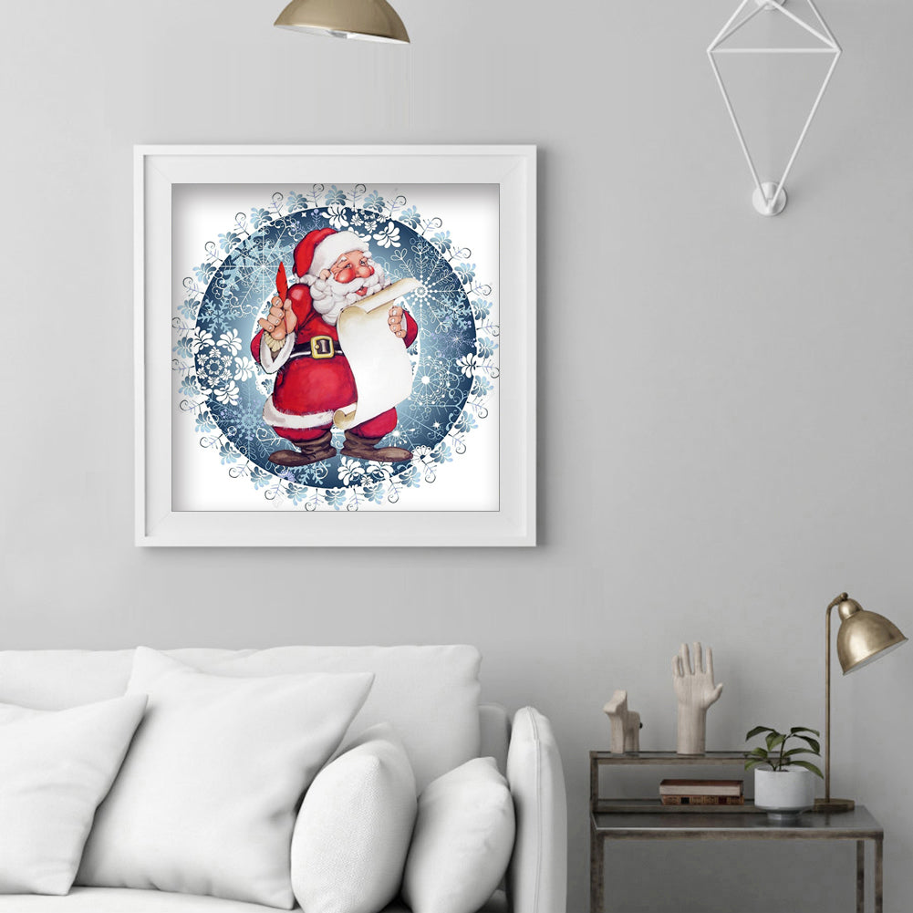Christmas Holiday - Full Round Drill Diamond Painting 40*40CM