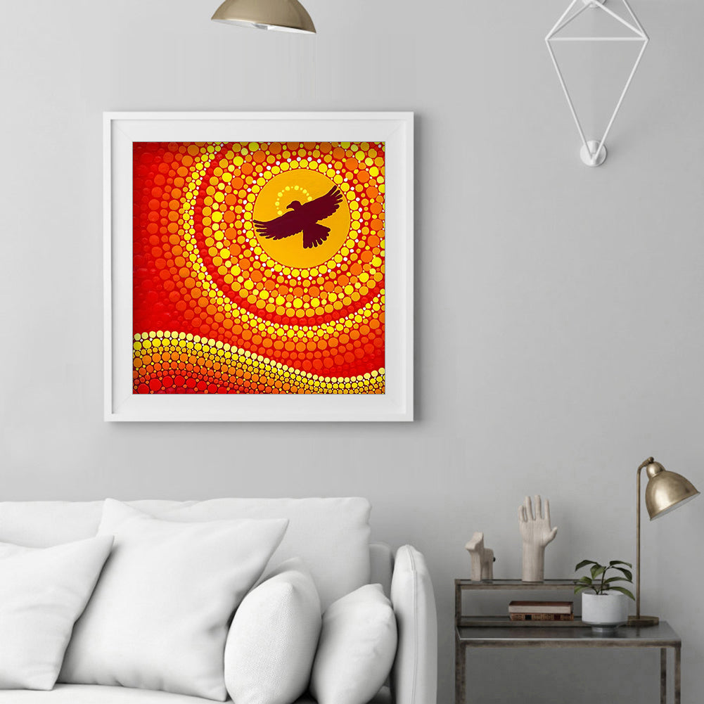 Eagle - Special Shaped Drill Diamond Painting 30*30CM