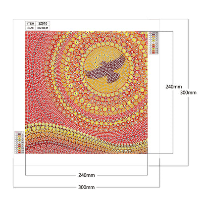 Eagle - Special Shaped Drill Diamond Painting 30*30CM