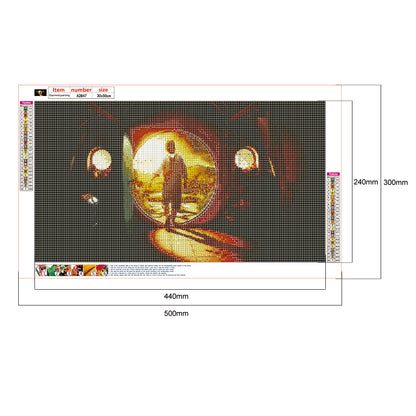 Barrel Knight - Full Round Drill Diamond Painting 30*50CM