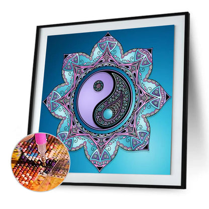 Datura - Special Shaped Drill Diamond Painting 30*30CM