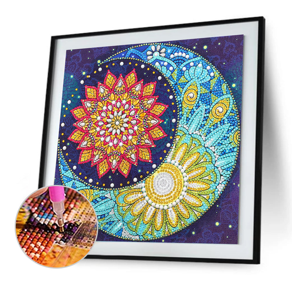 Datura - Special Shaped Drill Diamond Painting 30*30CM