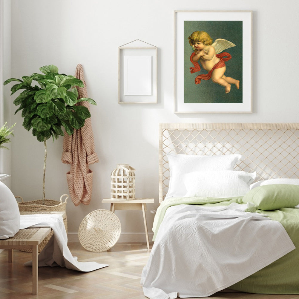 Angel - Full Round Drill Diamond Painting 30*40CM