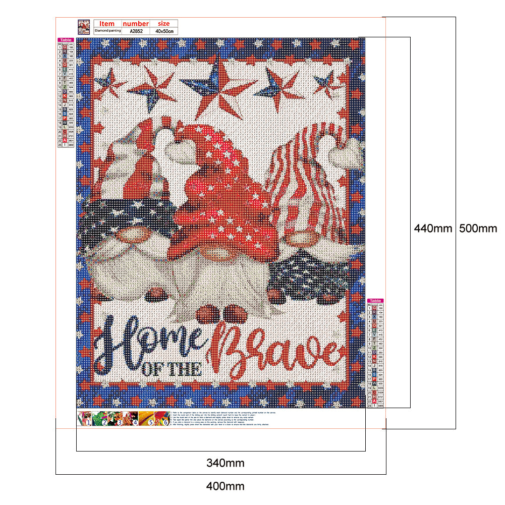 Gnome Goblin - Full Round Drill Diamond Painting 40*50CM