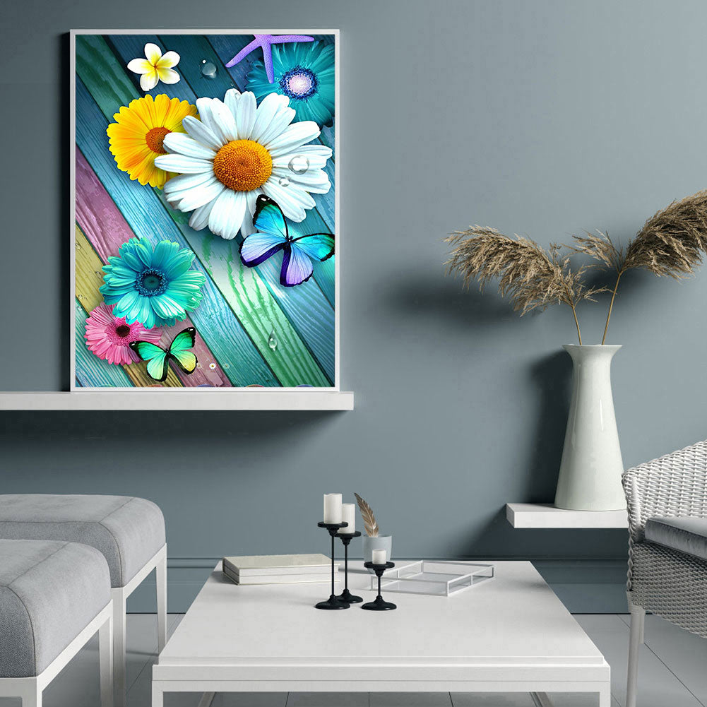 Butterfly - Full Round Drill Diamond Painting 30*40CM